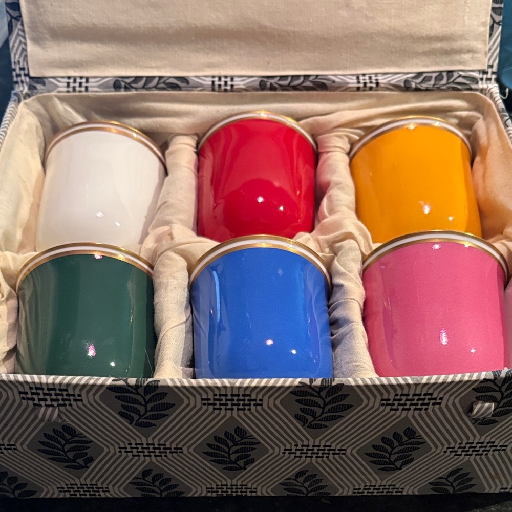 Neue Galerie Golden Morning Cups (set of 6)